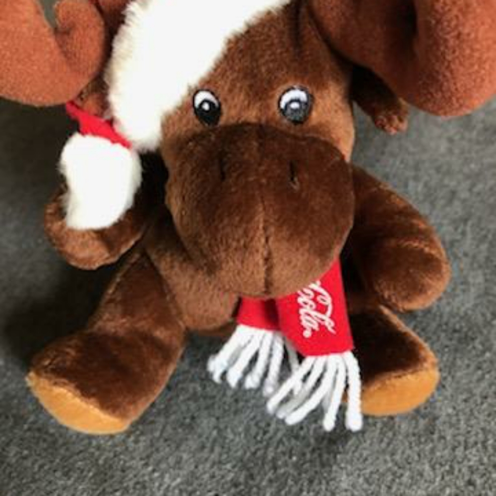 Coca Cola Plush Moose